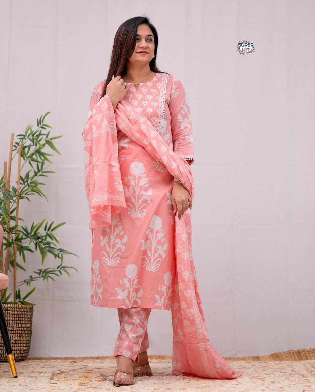 Kalaai Manul Work Cotton Printed Kurti With Bottom Dupatta Wholesale Shop In Surat